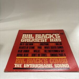 Bill Black's Combo Greatest Hits 33 RPM LP Record Hi Records 1963 SHL 32012 Y